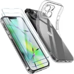 Qasyfanc-Coque-Protection-Camera-Compatible-avec-iPhone-14-Coque-et-2-Pieces-Verre-Trempe