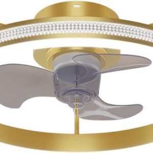 Lumière de ventilateur de plafond LED avec télécommande