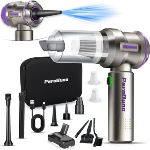 PeroBuno Aspirateur à Main 2 en 1 sans Fil