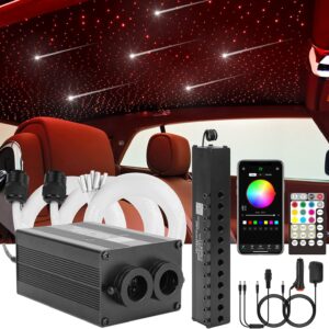 CHINLY Bluetooth Meteor 12W RGBW Twinkle LED Fibre Optique