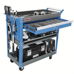 Chariot à outils roulant à 3 niveaux