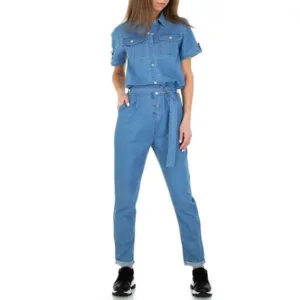 Combinaison enfant jeans bleu