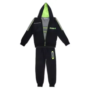 Ensemble Enfant 3P capuche art fashion dk blue