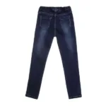 Jeans-Enfant-avec-bandes-strass-dark-blue-design