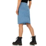 Jupe-Femme-Jeansrock-Denim-blue-bon-marche