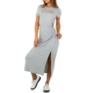 Robe Femme longue échancrée grey – M/L
