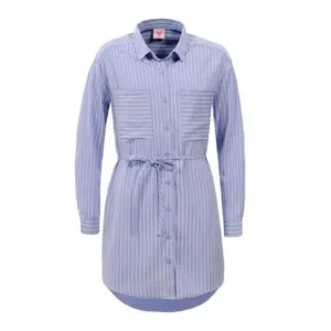 Robe enfant type chemise rayures bleu – 158