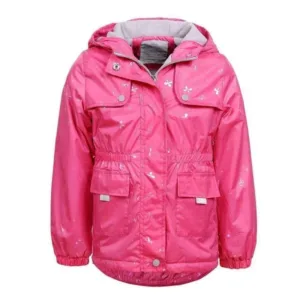 Veste Enfant petits nœud à capuche rose