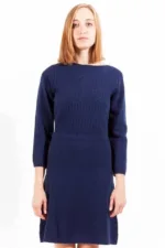 robe-gant-courte-bleu-1