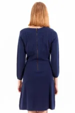 robe-gant-courte-bleu-fashion