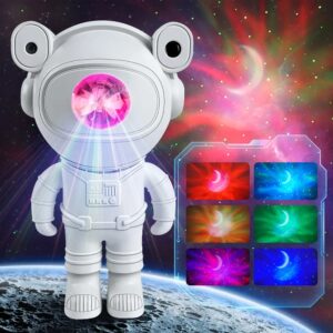 Projecteur LED AstronsomGalaxy Bluetooth, veilleuse, ciel étoilé, lune, étoile, chambre à coucher, décoration de la maison, cadeaux pour enfants