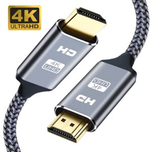 Câble Ethernet haute vitesse pour PS3, PS4, Xbox, Fire TV Stick, Blue Ray First, HDMI 2.0, 4K HDR, 3D