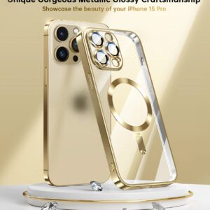 Coque transparente de chargement magnétique sans fil, étui pour iPhone 15 14 13 12 11 Plus Mini Pro Max X XS XR 7 8