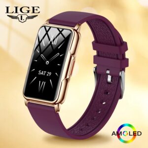 LIGE-Montre intelligente étanche pour homme et femme, pression artérielle, message push, cadran personnalisé, bracelet de sport bricolage, nouvelle mode