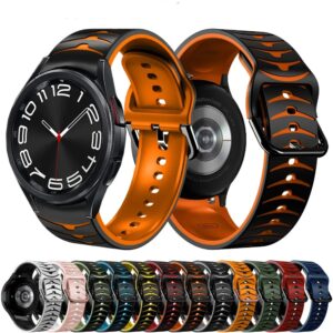 Bracelet en silicone No Gap pour Samsung Galaxy Watch, Smart Band Watch 6, 5 Pro, Classic, 47mm, 44mm, 46mm, 42mm, 45mm, 44mm, 40mm
