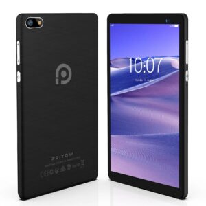 ITOM-Tablette PC de 7 Pouces, 32 Go, Android 11, avec Façades, Processeur Core, Écran HD IPS, Caméra pour Touristes, Wifi, avec Étui de Protection en PU