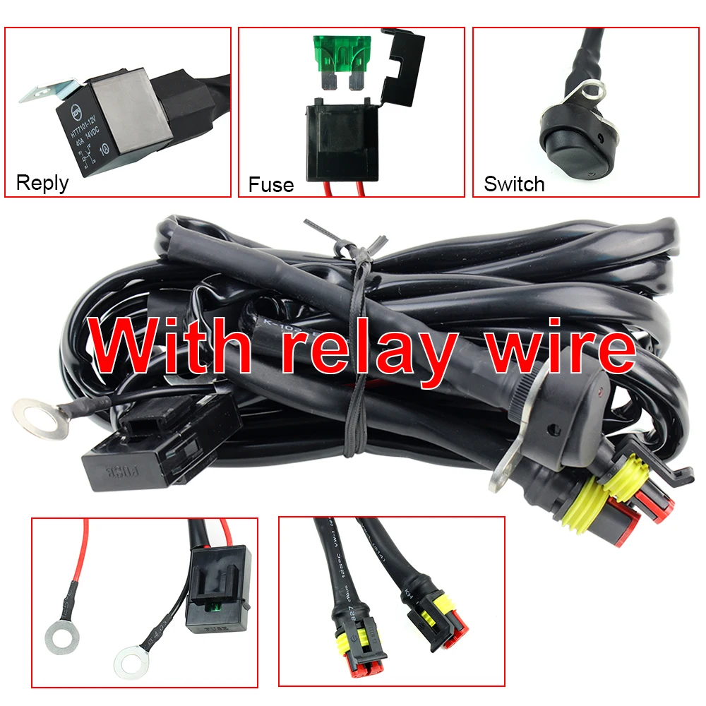 Wire with relay