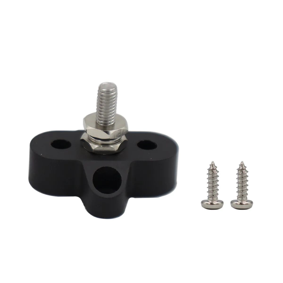 M6 black single stud