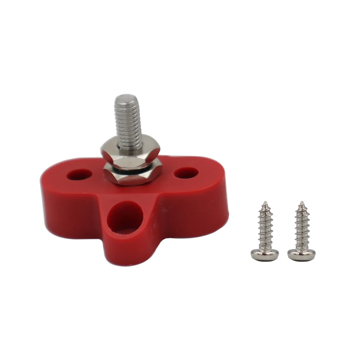 M6 red single stud