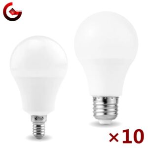 10 pièces/lot ampoule LED E27 E14 20W 18W 15W 12W 9W 6W 3W lampe LED AC 220V Bombilla projecteur éclairage blanc froid/chaud lampe