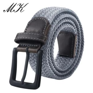 MaiKun – ceintures en toile pour hommes, boucle ardillon en métal, sangle tactique militaire, ceinture élastique pour pantalons Jeans