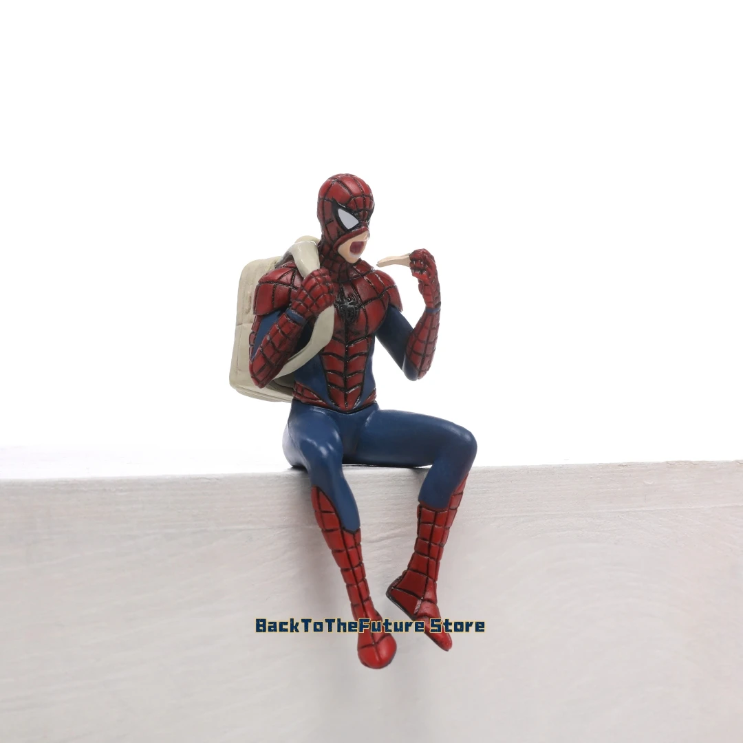 Hasbro Marvel Spider Man super-héros Spiderman 7-9 cm figurine Spider-Man Anime Collection Mini jouets modèle enfants cadeau