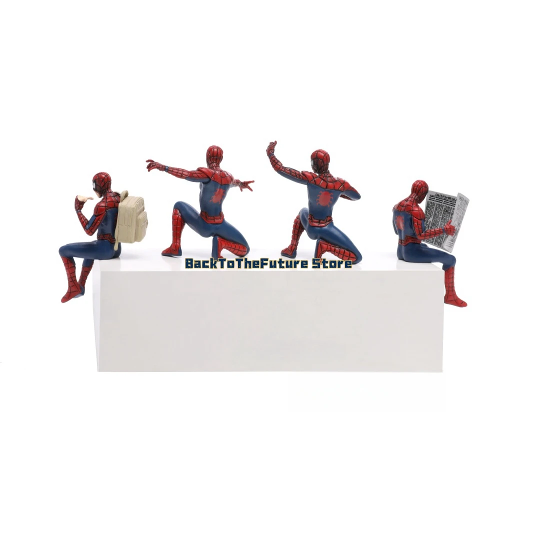 Hasbro Marvel Spider Man super-héros Spiderman 7-9 cm figurine Spider-Man Anime Collection Mini jouets modèle enfants cadeau