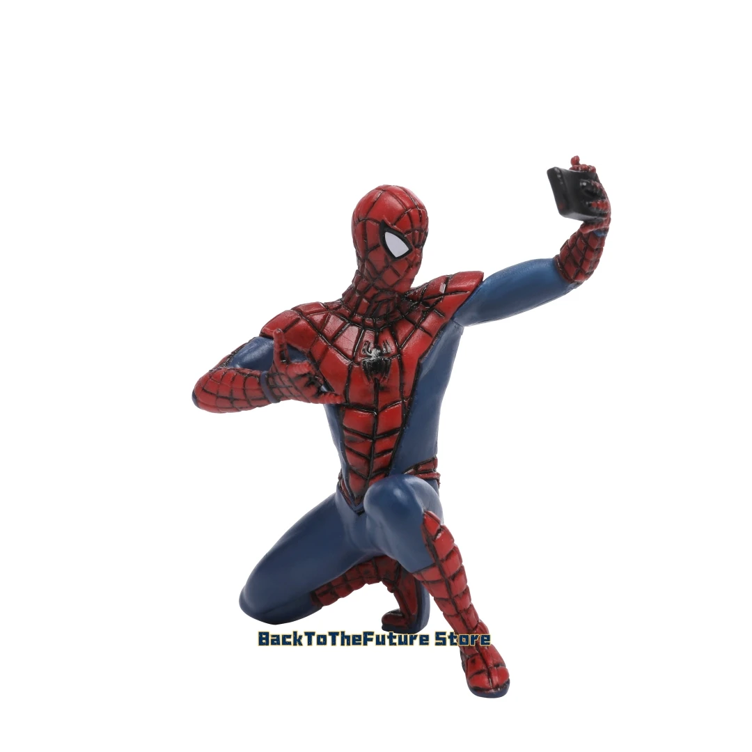 Hasbro Marvel Spider Man super-héros Spiderman 7-9 cm figurine Spider-Man Anime Collection Mini jouets modèle enfants cadeau