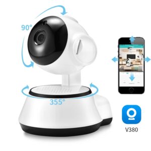 Guardian-Caméra de surveillance intérieure intelligente sans fil, caméra de sécurité à domicile, enregistrement audio, moniteur pour bébé, Wi-Fi, IP, WAP, V380 Pro