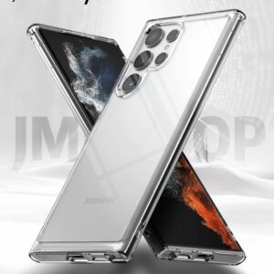 Coque de téléphone Samsung Transparent pour Galaxy S23, S22 Ultra Plus