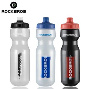 ROCKBROS Cyclisme Bouteille D'eau 600-750ml VTT Route Vélo Porte-Bouteille D'eau Squeeze Tasse Course Escalade Bouilloire de Sport Vélo Tasse