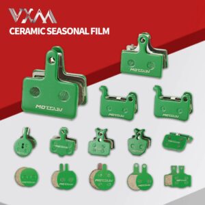 MOTSUV Plaquette de Frein à Disque Hydraulique pour Vélo, Accessoire en Céramique pour VTT, Lot de 4 paires, SHIMAN0 AVID HAYES, Pièce Détachée