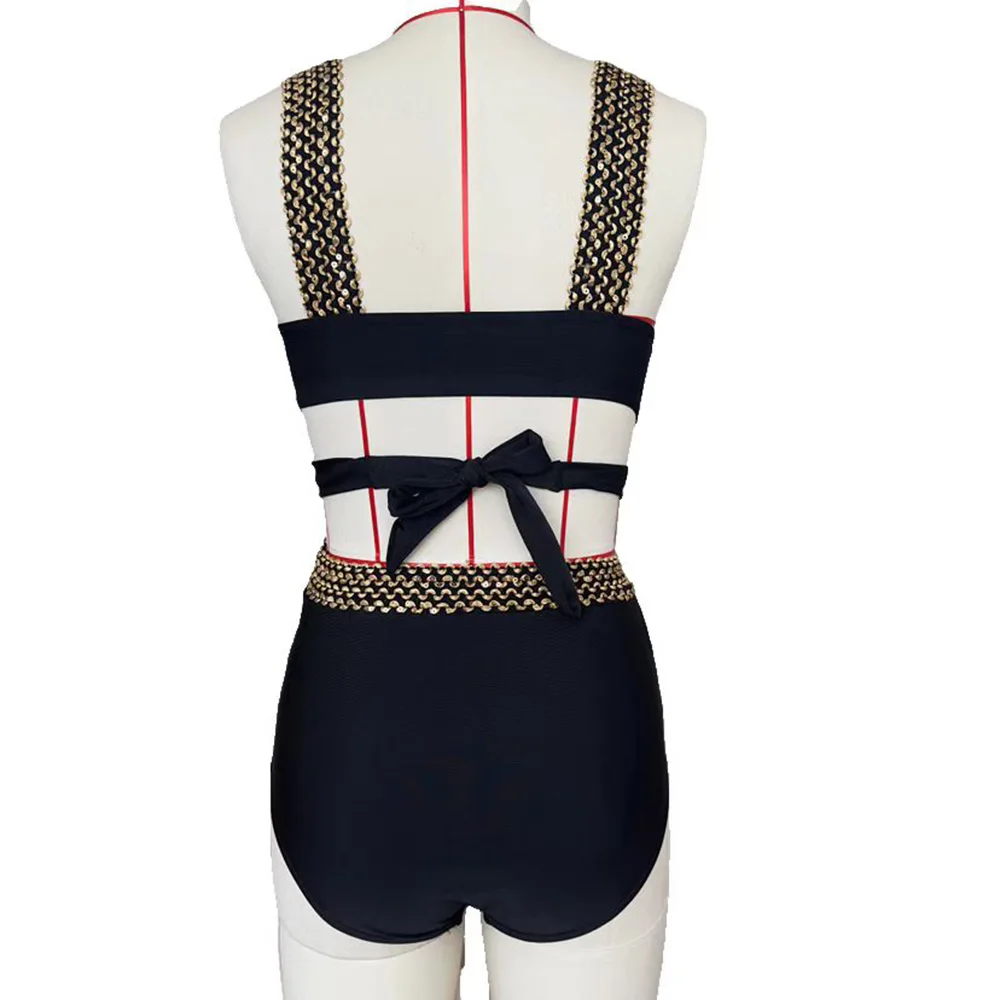 Maillot de bain deux pièces pour femmes, sexy, triangle, croisé, ensemble bikini, tanga, vêtements de plage, nouvelle collection 2023