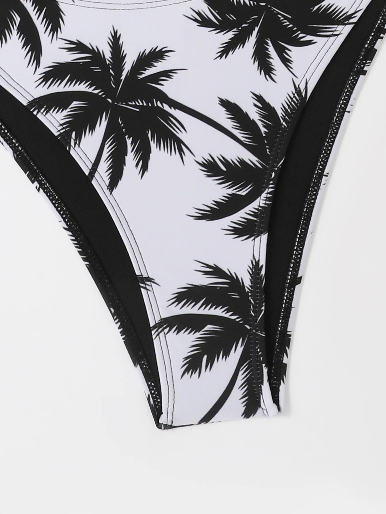 Maillot de bain femme noix de coco cordon côté licou cou Tankini ensemble vêtements de plage maillots de bain mignons mode maillot de bain fendu 2025 nouveau