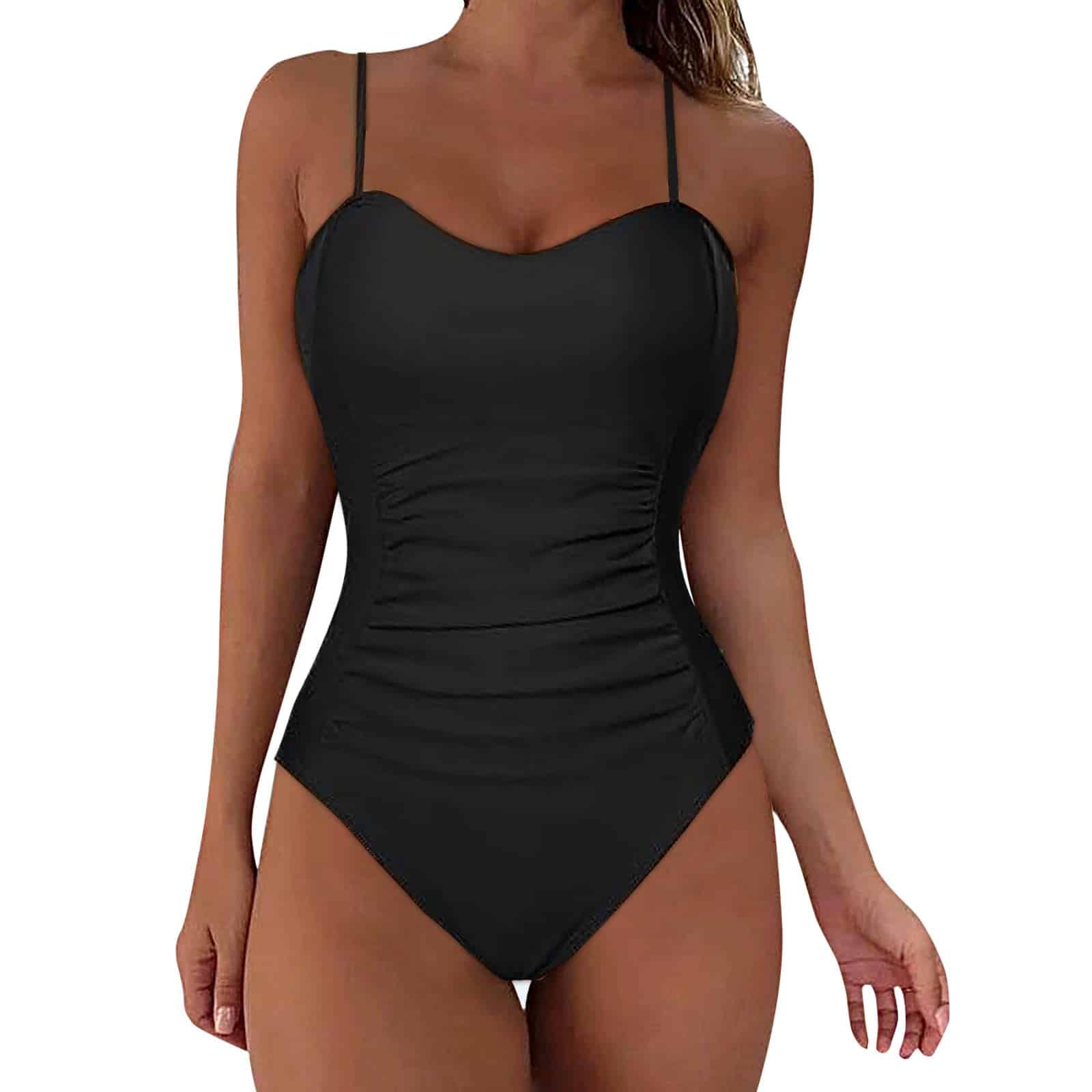 Maillot de bain à bretelles pour femmes, sans bretelles, maillot de bain d'été élégant, sportif, une pièce, senshenlьник ж Dönaji Khu браrien