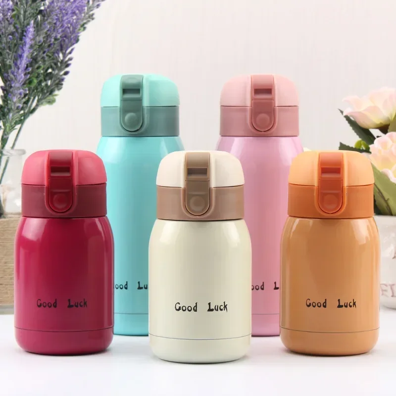 Mini tasse Thermos 200 ml/360 ml, tasse de poche en acier inoxydable, tasse à café thermique, flacon sous vide, bouteille d'eau chaude isolée, cadeau pour enfants