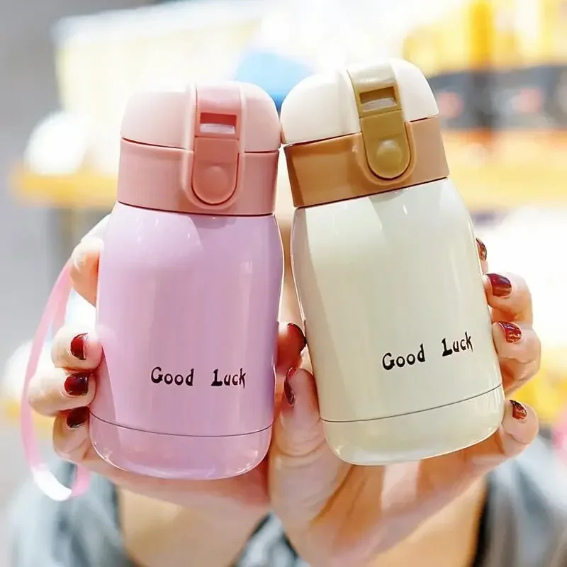 Mini tasse Thermos 200 ml/360 ml, tasse de poche en acier inoxydable, tasse à café thermique, flacon sous vide, bouteille d'eau chaude isolée, cadeau pour enfants