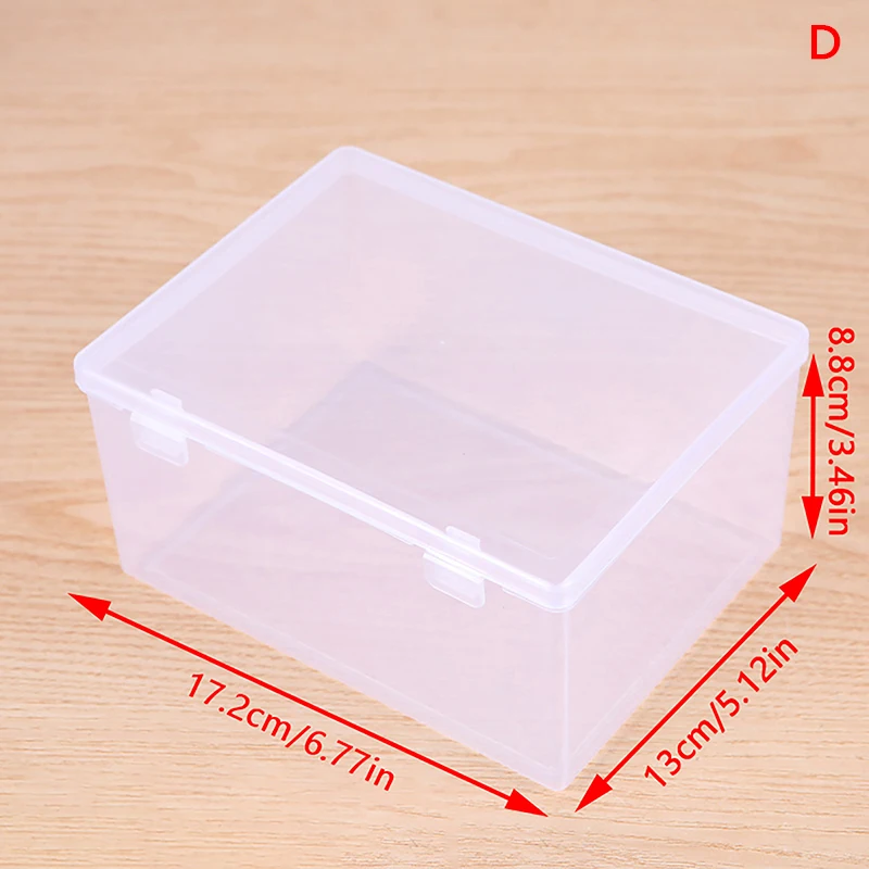 Mini Boîte de Rangement Transparente en Plastique, Petit Boîtier pour Pièces, Outils, Bijoux, Vitrine, Conteneur de Perles Mini Boîte de Rangement Transparente en Plastique, Petit Boîtier pour Pièces, Outils, Bijoux, Vitrine, Conteneur de Perles