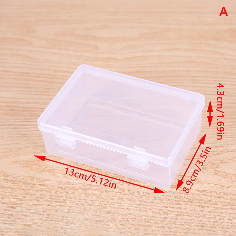 Mini Boîte de Rangement Transparente en Plastique, Petit Boîtier pour Pièces, Outils, Bijoux, Vitrine, Conteneur de Perles Mini Boîte de Rangement Transparente en Plastique, Petit Boîtier pour Pièces, Outils, Bijoux, Vitrine, Conteneur de Perles