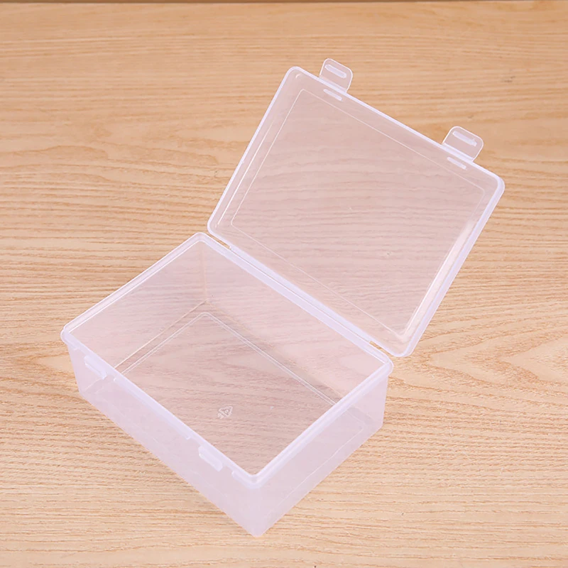 Mini Boîte de Rangement Transparente en Plastique, Petit Boîtier pour Pièces, Outils, Bijoux, Vitrine, Conteneur de Perles Mini Boîte de Rangement Transparente en Plastique, Petit Boîtier pour Pièces, Outils, Bijoux, Vitrine, Conteneur de Perles