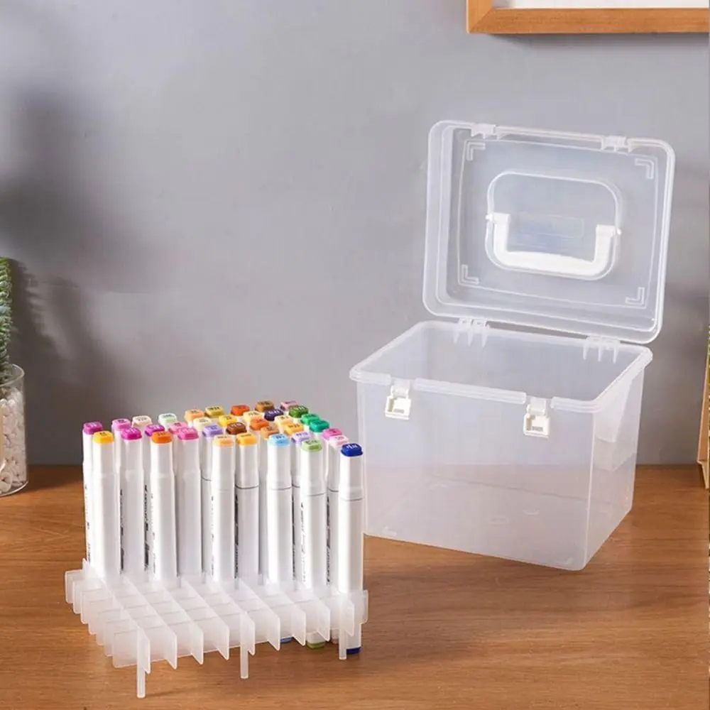 Porte-stylo de bureau à fentes multiples, boîte de rangement étanche pour étudiant