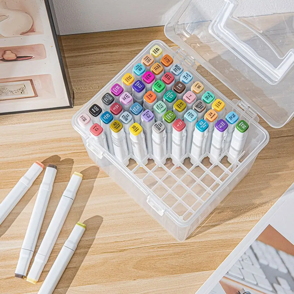 Porte-stylo de bureau à fentes multiples, boîte de rangement étanche pour étudiant