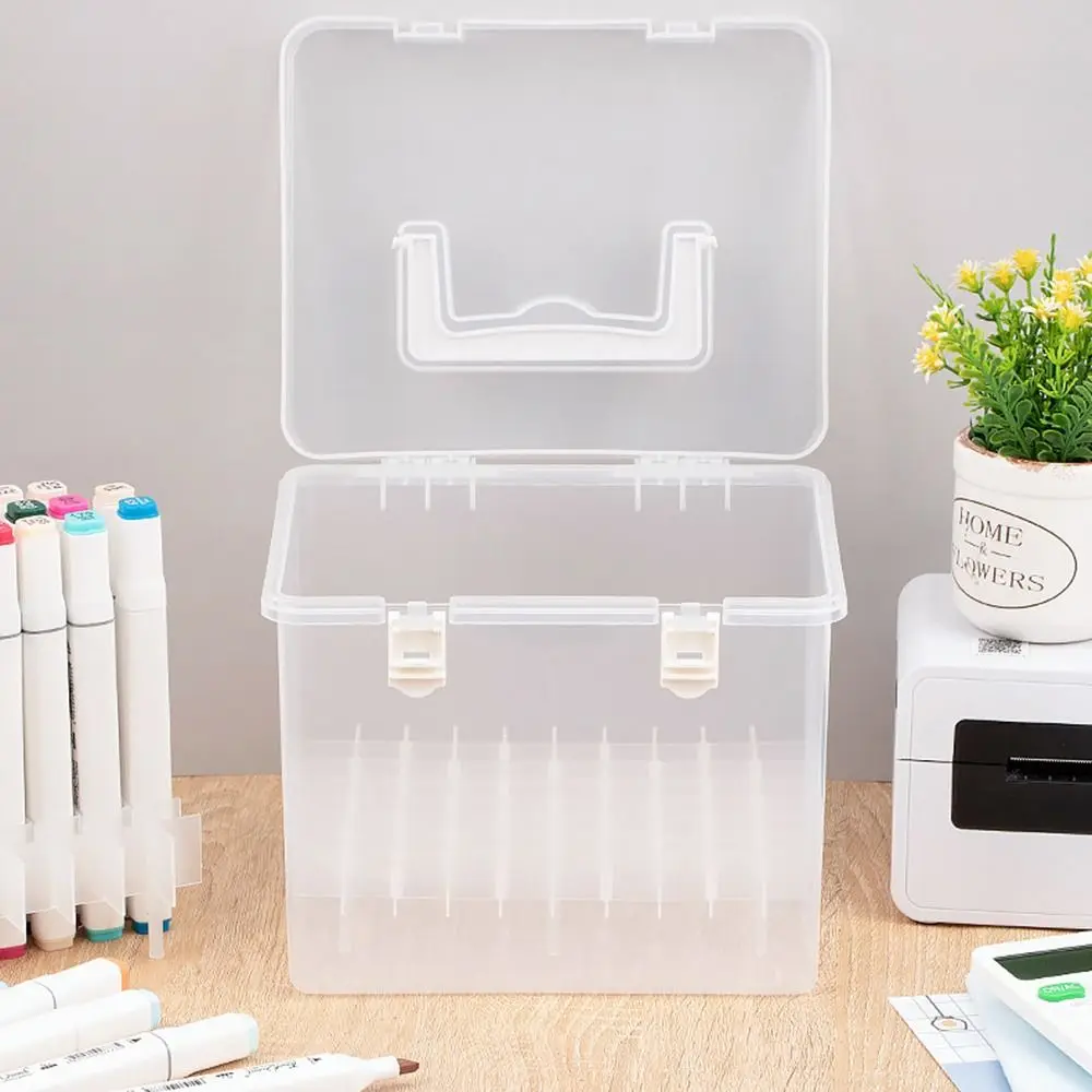 Porte-stylo de bureau à fentes multiples, boîte de rangement étanche pour étudiant
