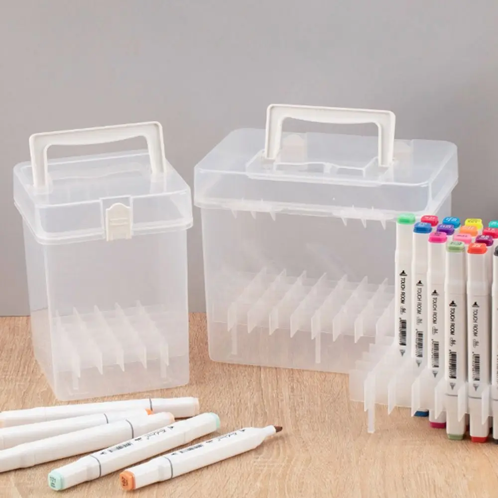Porte-stylo de bureau à fentes multiples, boîte de rangement étanche pour étudiant