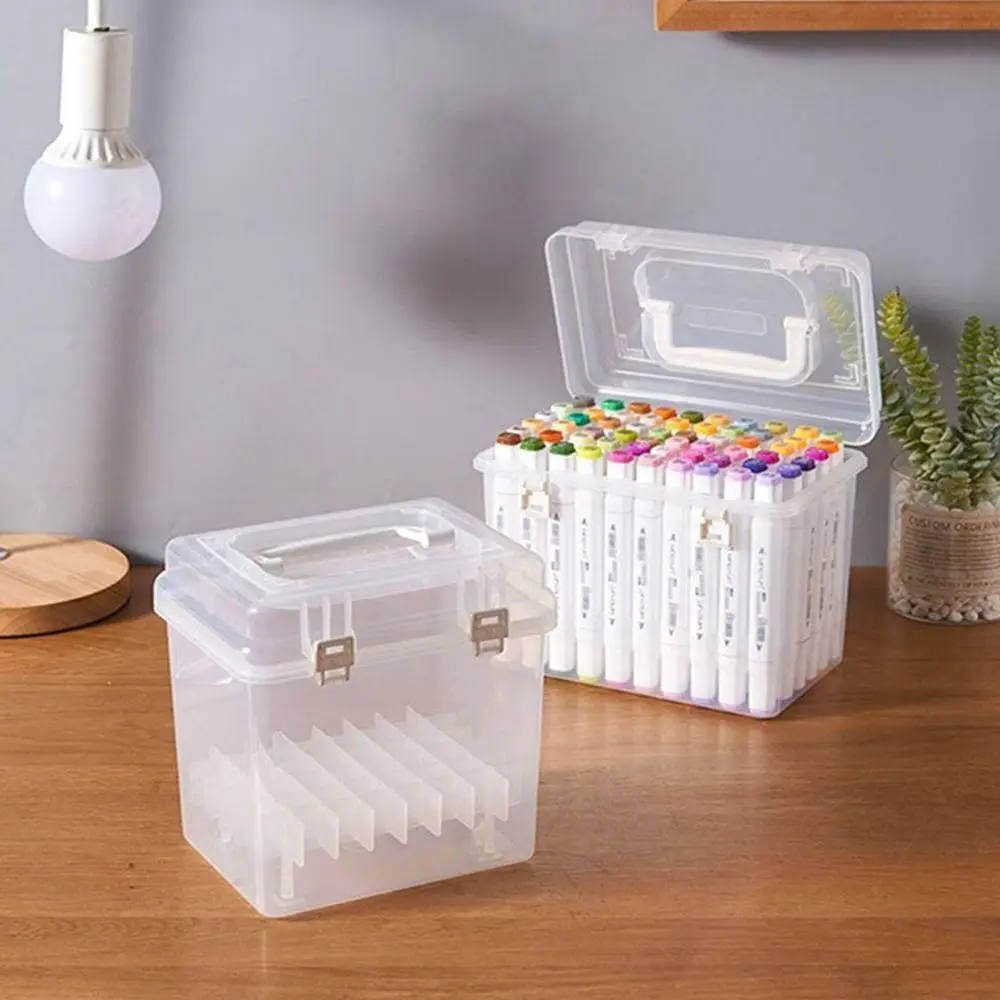 Porte-stylo de bureau à fentes multiples, boîte de rangement étanche pour étudiant