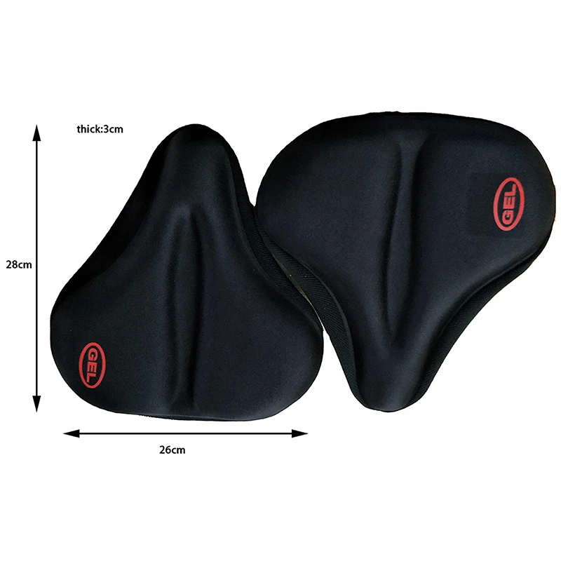 Juste de coussin épaissie en silicone pour vélo, siège de véhicule électrique, housse de dégager de vélo, VTT, Respzed, vente en gros