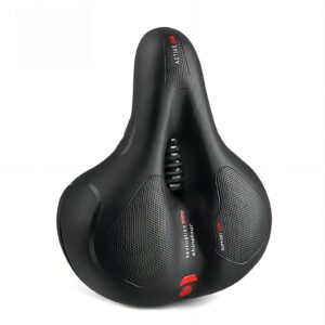 Selle de vélo creuse et respirante pour hommes et femmes, vélo de route VTT, absorbant les chocs, confortable