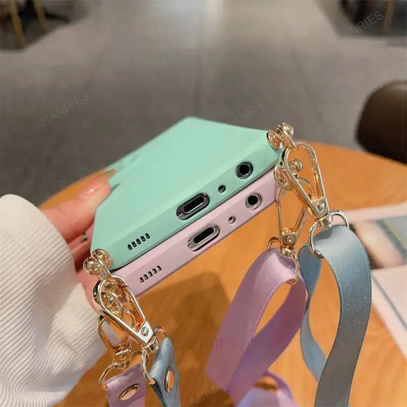 Collier sangle cordon bandoulière lanière étui en silicone liquide pour Google Pixel 8 7 6 Pro 7A 6A couverture arrière sur Pixel7 Pixel6 A 7pro