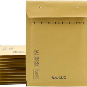 Enveloppe Bong 13C Marron 150 x 215 mm Rembourré Papier (100 Unités)