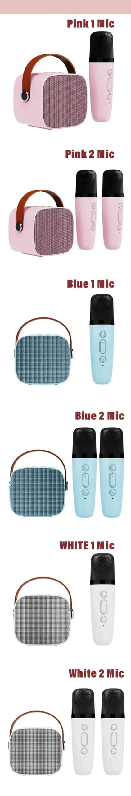 Machine à karaoké Portable sans fil, double Microphone, système HomeKTV DSP, haut-parleur Bluetooth, HIFI stéréo Surround, cadeau de fête pour enfants